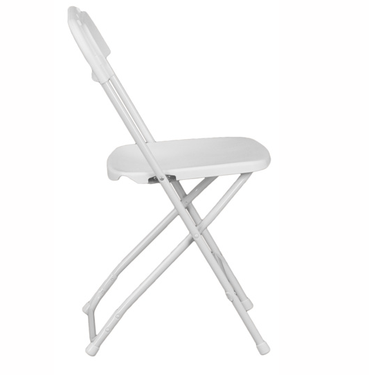 White Folding Chair - Image 6
