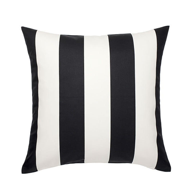 Luxe Striped Throw Pillow