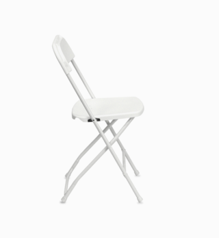 White Folding Chairs Atlanta Rental