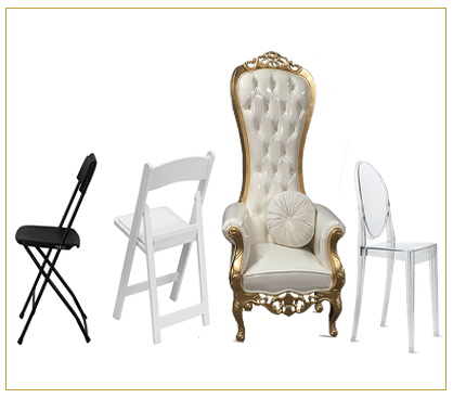 Chair Rental Options | Affordable & Best Service