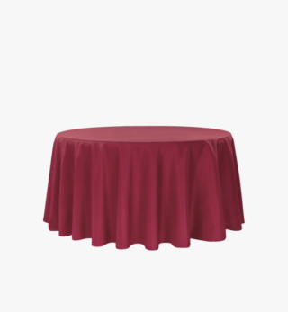 Burgundy Tablecloth Rental