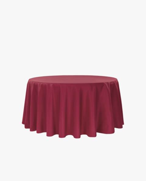 Burgundy Tablecloth Rental