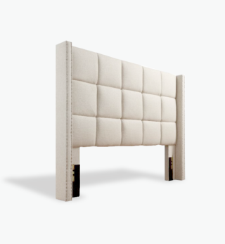 Upholstered Headboard Image for Home Staging- - Monthly Home Furniture Rental