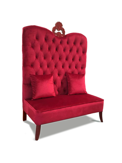 Red Wine Sofa Rental Red Seat