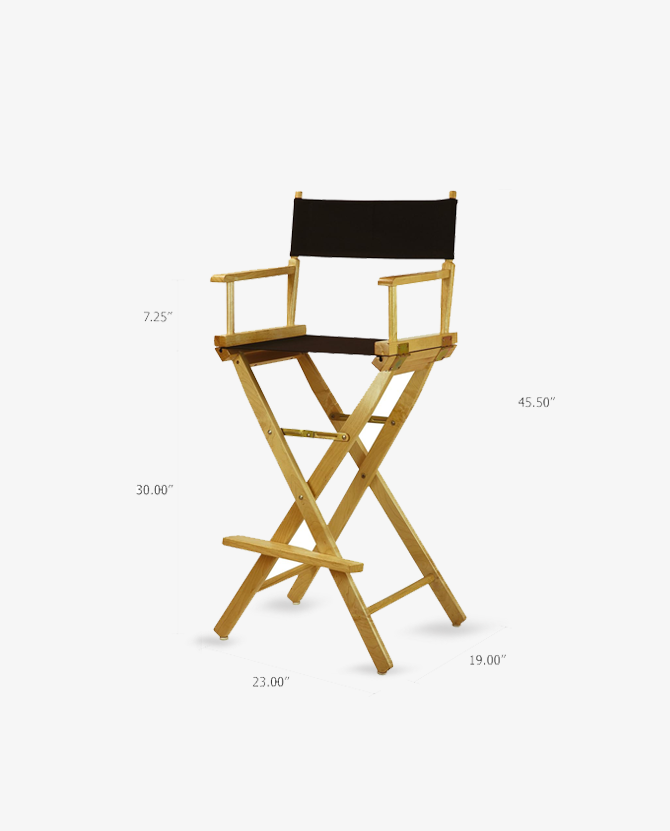 DIRECTOR'S CHAIR - Bar Height - Image 3