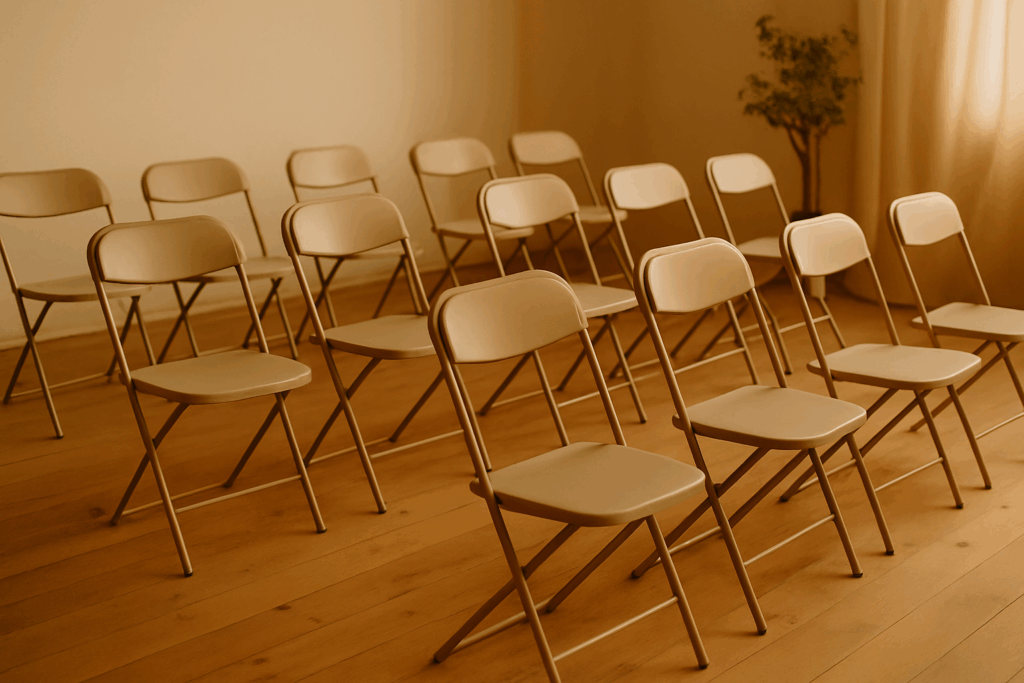 Chairs Setup in a room in Atlanta